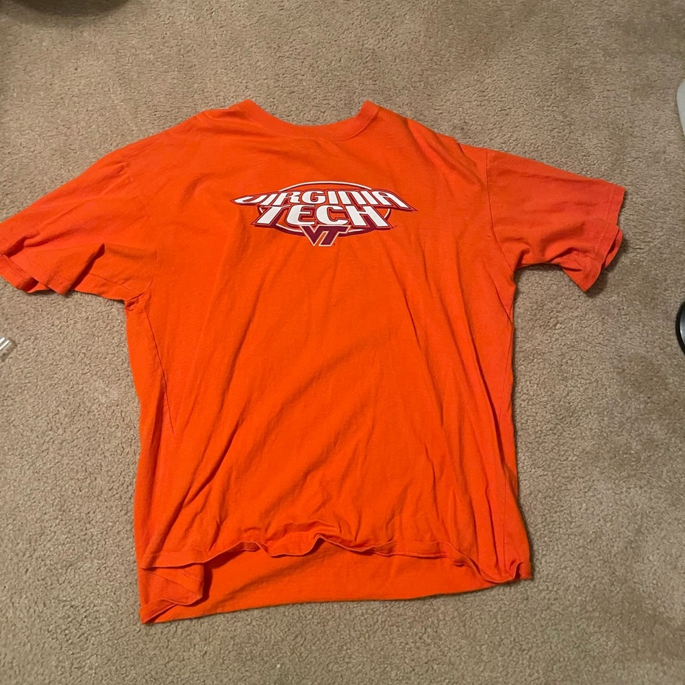 Vintage old logo Virginia tech shirt